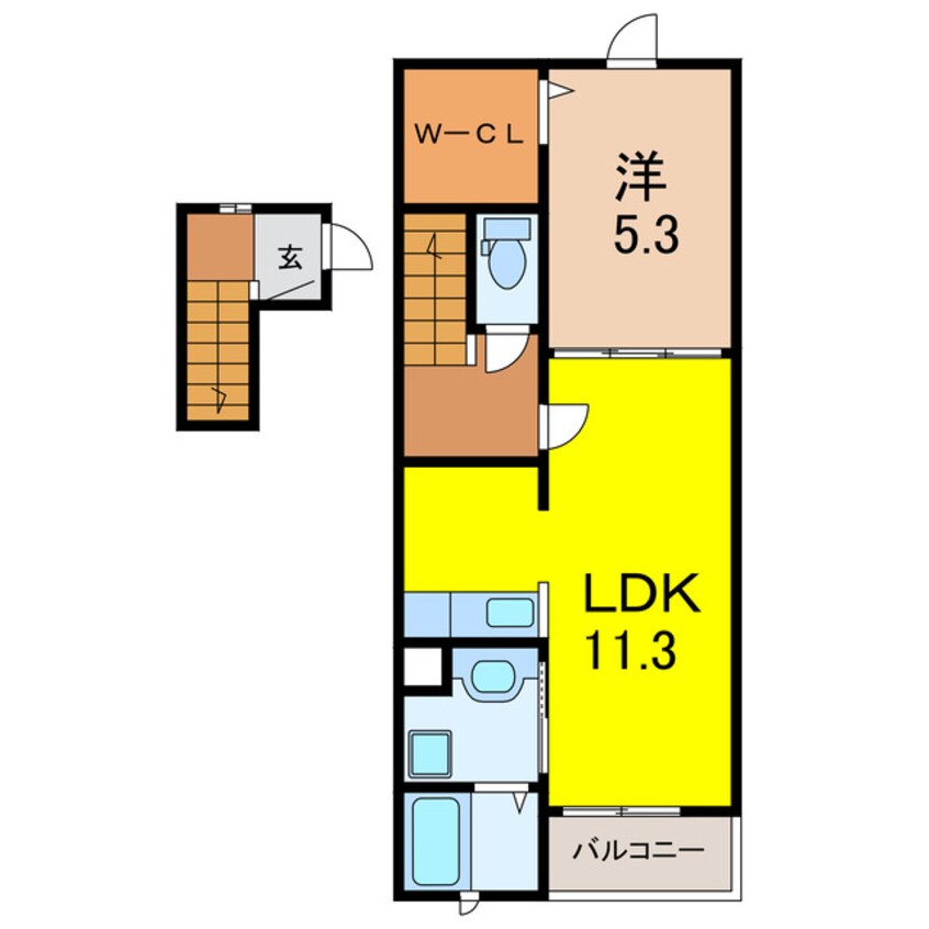 間取図 イリーデ