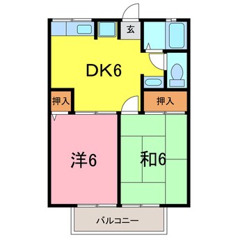 間取図 サマーブリーズⅠ