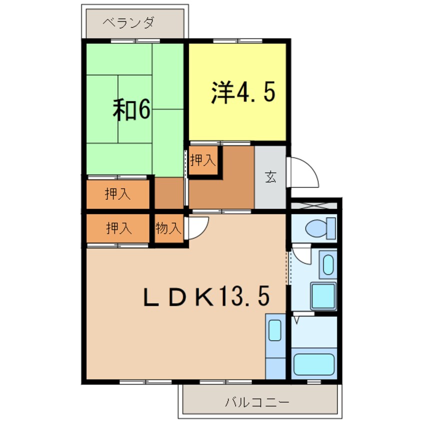 間取図 メゾン江坂