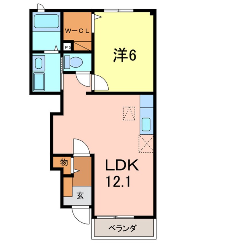 間取図 サンフローレンス