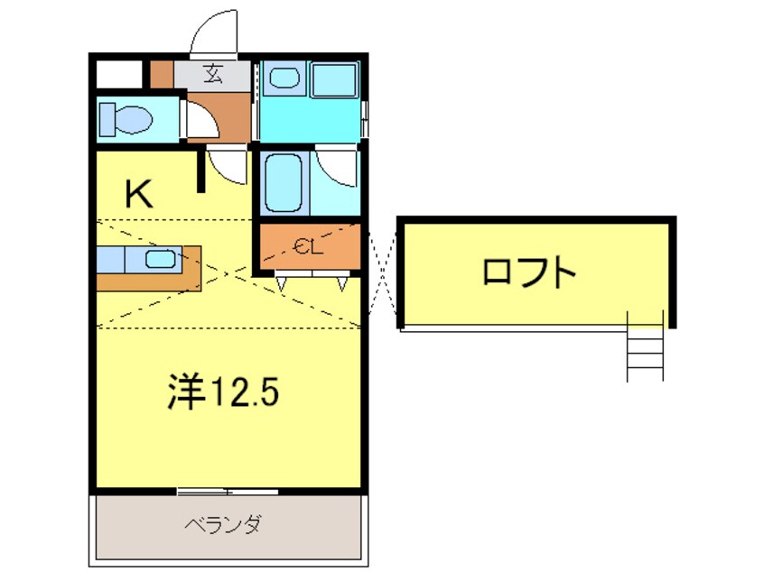 間取図 キューブ安城