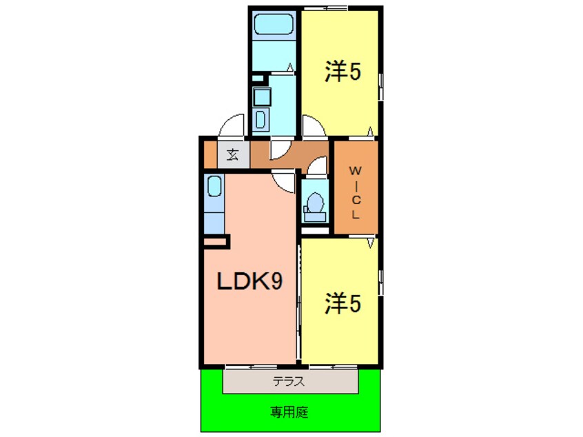 間取図 さんぽ道