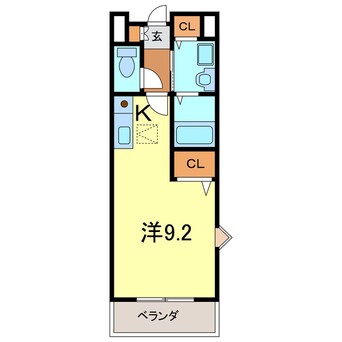 間取図 リフティー井上Ａ