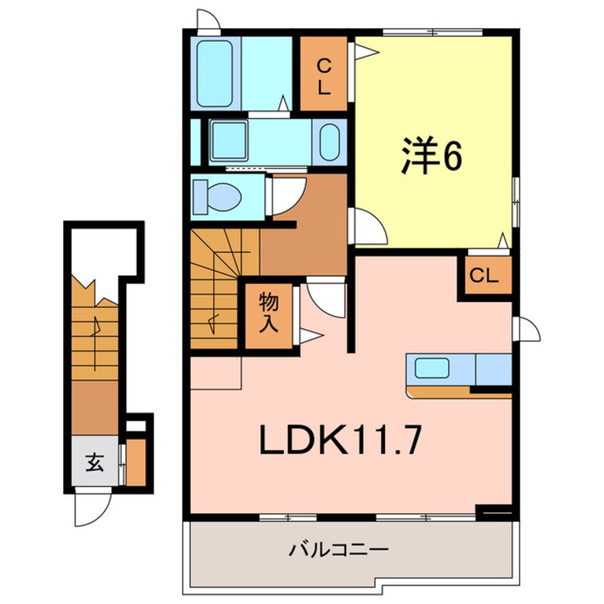 間取図 ベルフォーレ