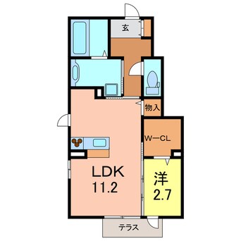 間取図 エムグランデ　Ｂ棟