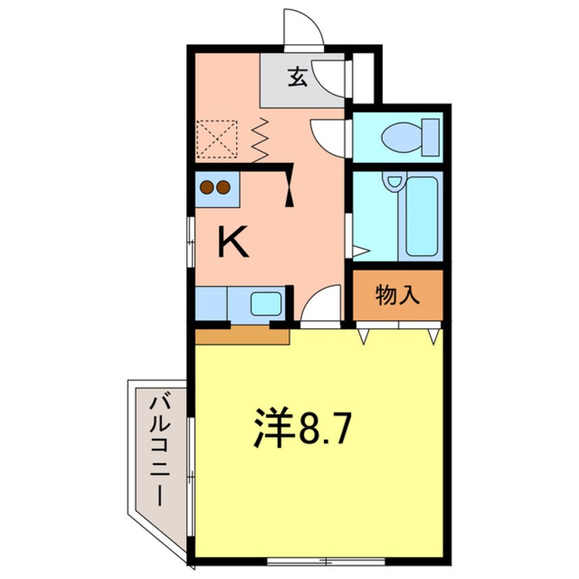 間取図 サンフォレストⅡ