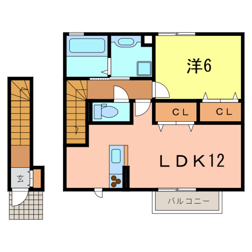 間取図 メゾン　エスポワール