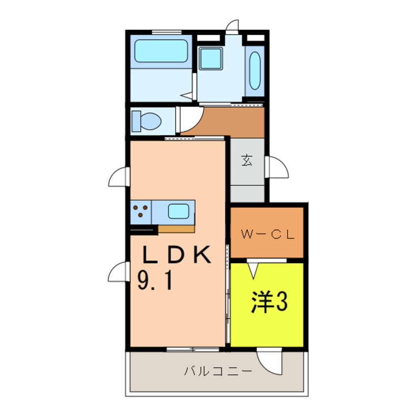 間取図 リーリエ