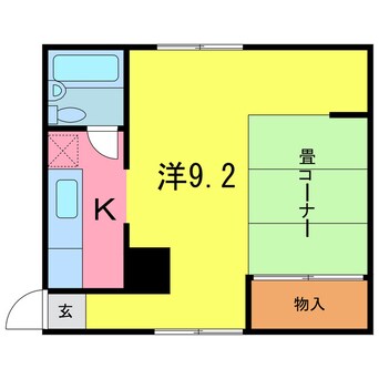 間取図 バウハウス宇頭