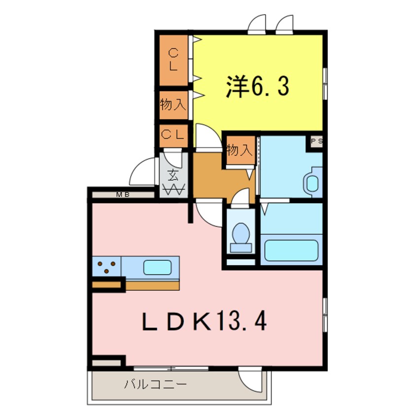 間取図 D-Castle