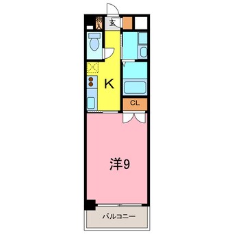 間取図 グランデュ桜