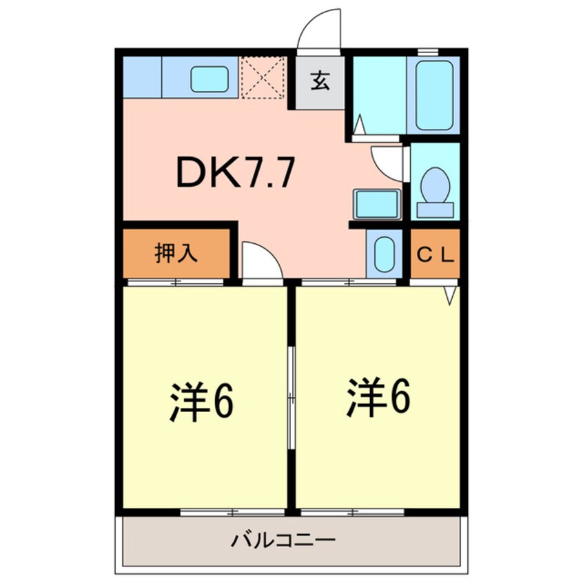 間取図 コスモス