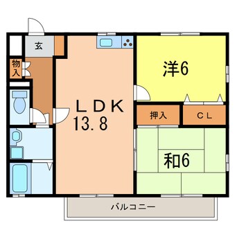 間取図 エコロジーマンション三河安城