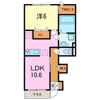 間取図 リズ・アレーズ