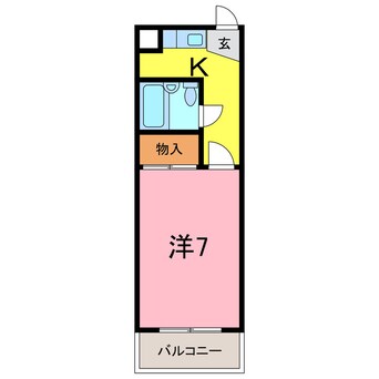 間取図 ハイツあいづま