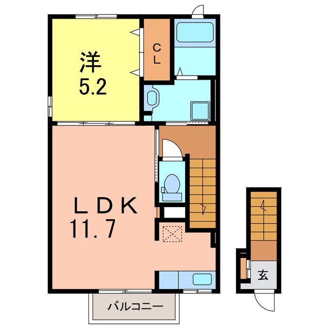 間取り図 ブルー ローズ