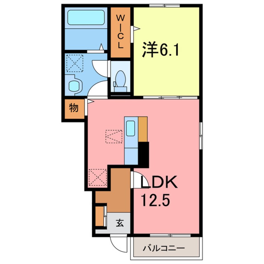 間取図 ホワイトベリー