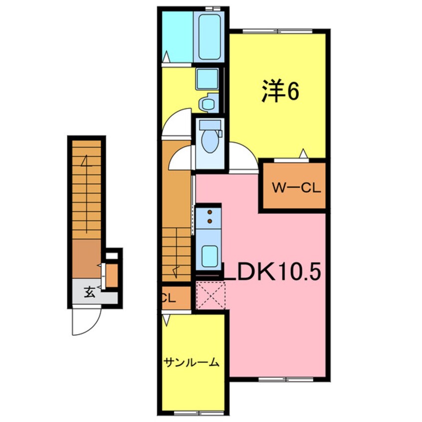 間取図 セシル