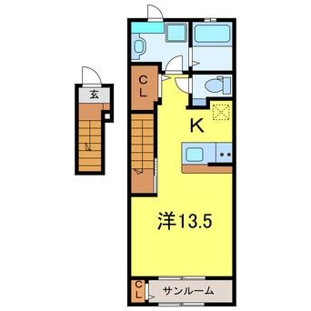 間取図 サンフィールド