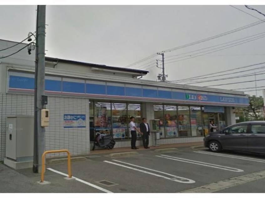 ローソン安城今池町店(コンビニ)まで487m オーラ　スターニョ