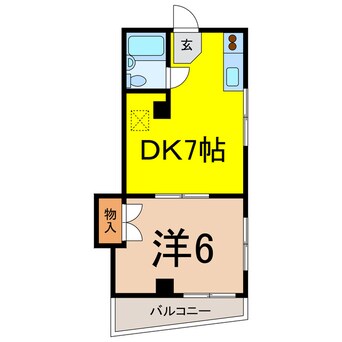 間取図 シャトレ宮町