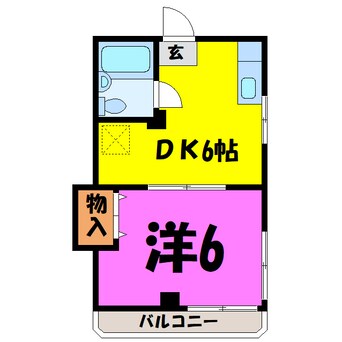 間取図 シャトレ宮町