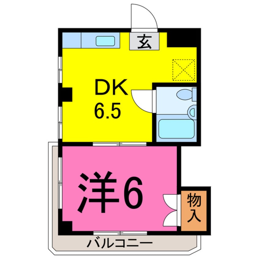 間取図 シャトレ宮町