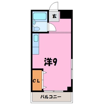 間取図 シャトレ宮町