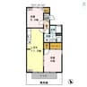 メゾン・ド・ラフィーネＢ（熊谷市伊勢町） 2LDKの間取り