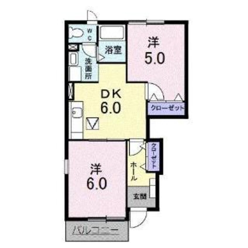 間取図 プリムローズ（熊谷市瀬南）