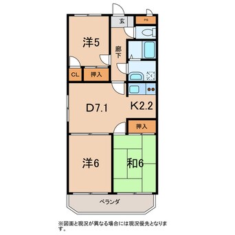 間取図 ハートピア　AKI