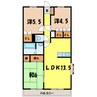 グランビュー21（熊谷市別府） 3LDKの間取り