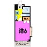 ラフェスタ熊谷（熊谷市石原） 1Kの間取り