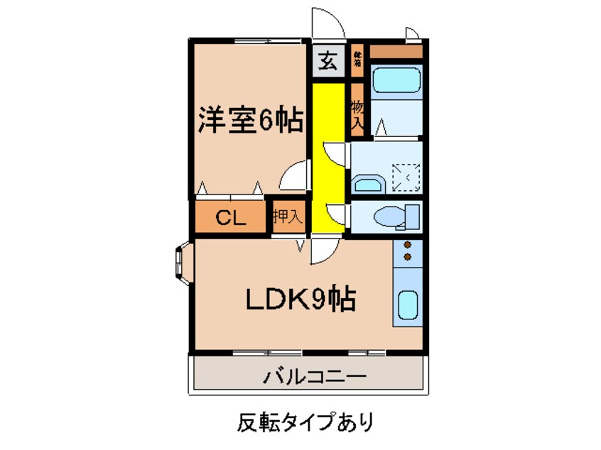 間取図 ラフィーネ（深谷市田中）