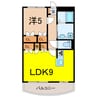 エスプリ（深谷市菅沼） 1LDKの間取り