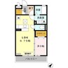 ソフィアジョウエイ（熊谷市新堀新田） 1LDKの間取り