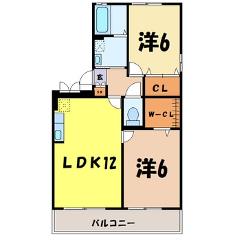 間取図 アネシス（熊谷市石原）