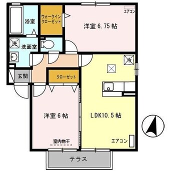 間取図 メゾンベール末広（熊谷市末広）700005811-1