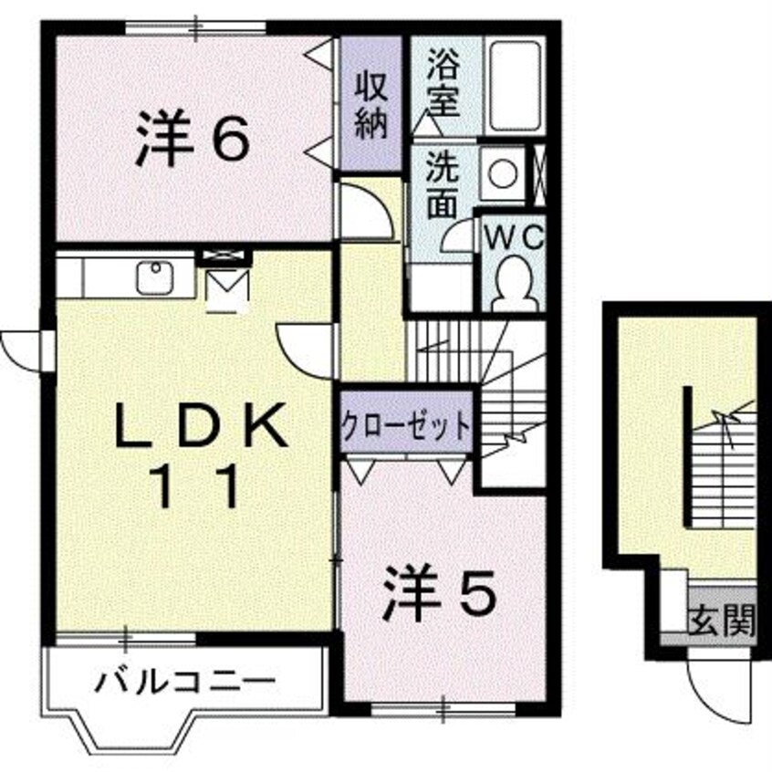 間取図 フレーズメゾン