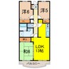 ダイヤモンドマンション2号館 3LDKの間取り