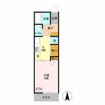 間取図 Ｐｉｅｒ２１箱田（熊谷市中央）
