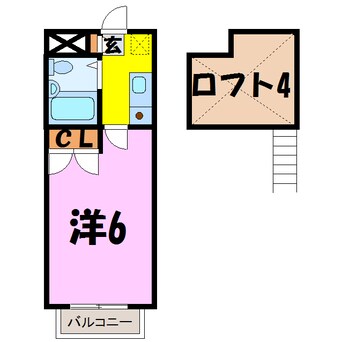 間取図 プロシード籠原（熊谷市別府）