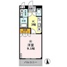 ODYSSEY（行田市富士見町） 1Kの間取り