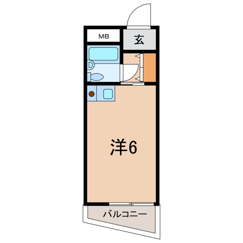 間取図 ＭＯＭＯ１０（熊谷市本石）