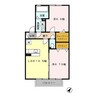 1stプレジオ（行田市藤原町）101014065-1 2LDKの間取り