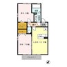 1stプレジオ（行田市藤原町）101014065-1 2LDKの間取り