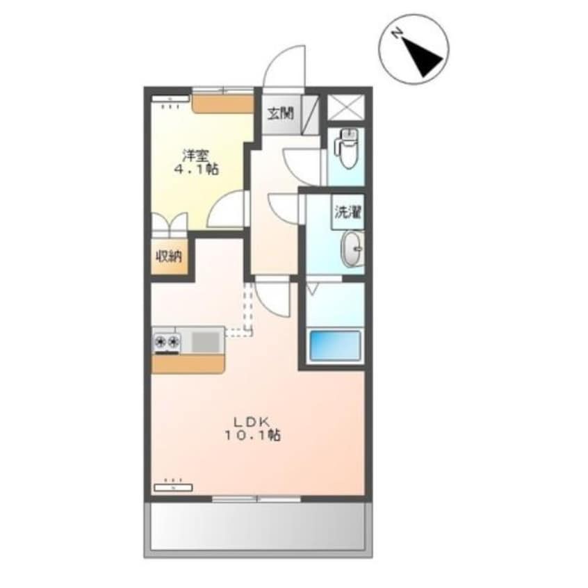 間取図 トレゾア（熊谷市久保島）