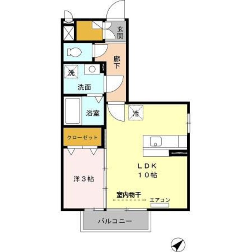 間取図 Ｓｅｉ（深谷市上柴西）700003064-1