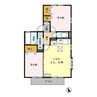 エクセレント（熊谷市妻沼東） 2LDKの間取り