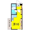 ハイツ橘（熊谷市万吉） 1Rの間取り